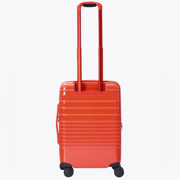 BEIS The Carry-On Roller in Glossy Flame NWT - Picture 8 of 10